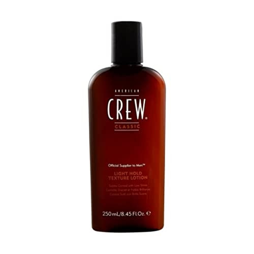 Men's Hair Texture Lotion by American Crew  Like Hair Gel with Light Hold with Low Shine  8.4 Fl Oz