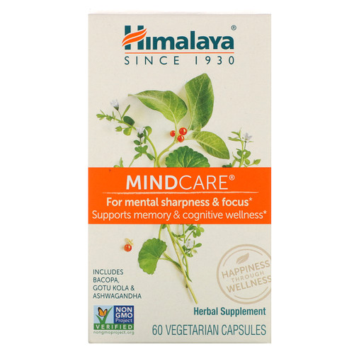 Himalaya, MindCare, 60 Vegetarian Capsules