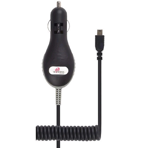 Wireless Solutions Slim Line Car Charger for Cal-Comp A300 (Black) - 396054-Z