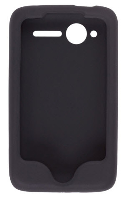 Wireless Solutions Silicone Gel Case for HTC Wildfire CDMA (Black)