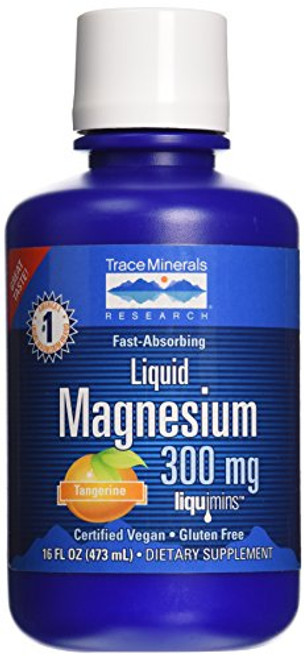 Trace Minerals Research Liquid Magnesium 300 Mg, 16 Fl oz
