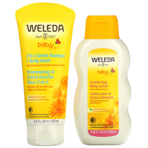 Weleda, Baby Bundle Set, Calendula, 2 Piece Set