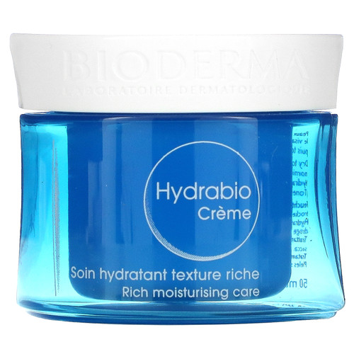 Bioderma  Hydrabio  Rich Moisturising Care Cream  1.67 fl oz (50 ml)