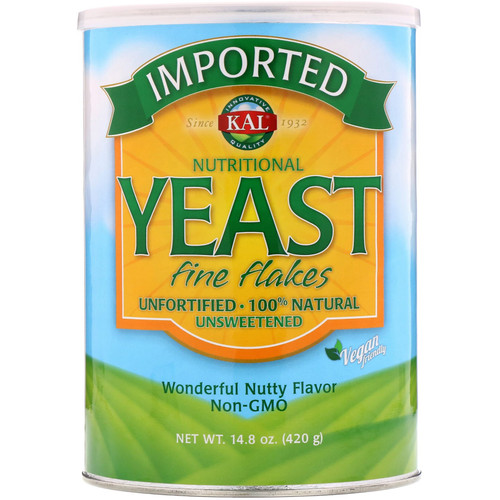 KAL  Imported  Nutritional Yeast  Fine Flakes  14.8 oz (420 g)