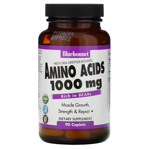 Bluebonnet Nutrition  Amino Acids  1 000 mg  90 Caplets
