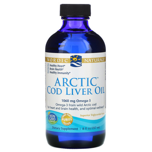 Nordic Naturals  Arctic Cod Liver Oil  8 fl oz (237 ml)