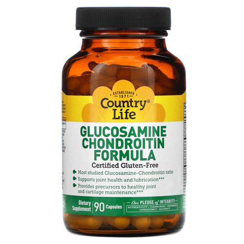 Country Life  Glucosamine Chondroitin Formula  90 Capsules