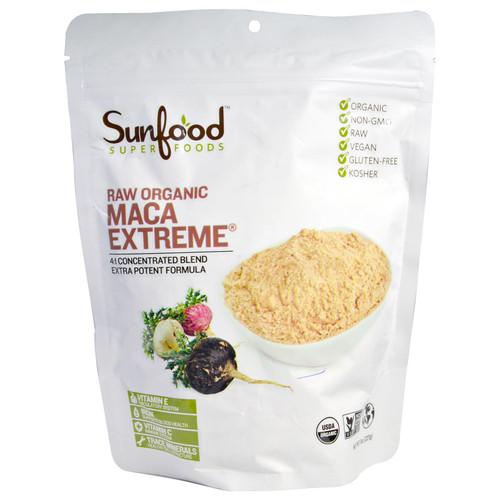 Sunfood  Raw Organic Maca Extreme  8 oz (227 g)
