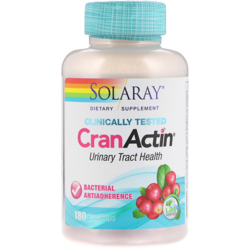 Solaray  CranActin  Urinary Tract Health  180 VegCaps