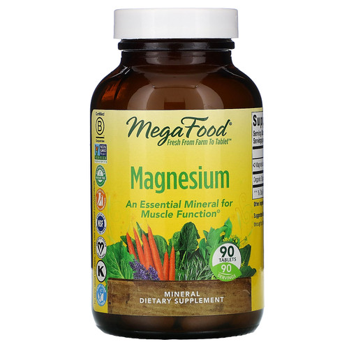 MegaFood  Magnesium  90 Tablets