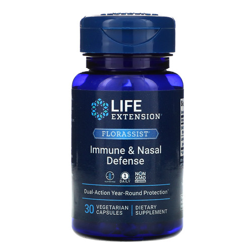 Life Extension  FLORASSIST Immune & Nasal Defense  30 Vegetarian Capsules