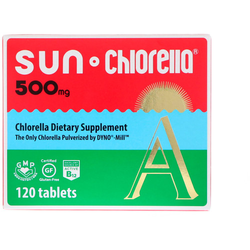 Sun Chlorella  A  500 mg  120 Tablets