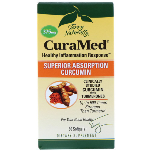 Terry Naturally  CuraMed  375 mg  60 Softgels