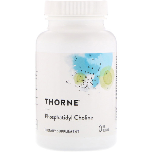 Thorne Research  Phosphatidyl Choline  60 Gelcaps