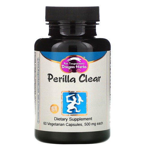 Dragon Herbs  Perilla Clear  500 mg  60 Vegetarian Capsules