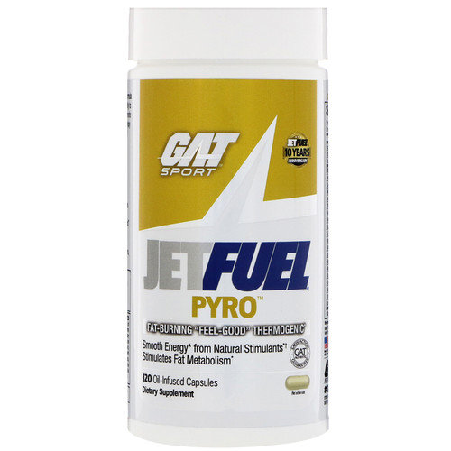 GAT  JetFUEL Pyro  120 Oil-Infused Capsules