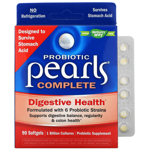 Nature's Way  Probiotic Pearls Complete  90 Softgels