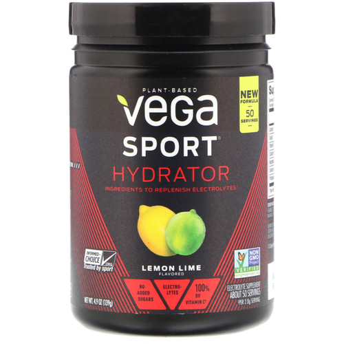 Vega  Sport  Hydrator  Lemon-Lime  4.9 oz (139 g)