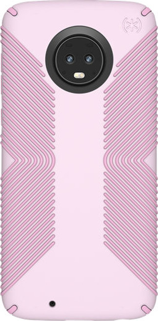 Speck Presidio Grip Case for moto g6 - Ballet Pink/Ribbon Pink