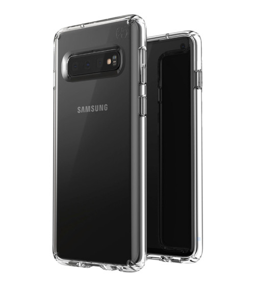 Speck Presidio Stay Clear Case for Samsung Galaxy S10 - Clear/Clear