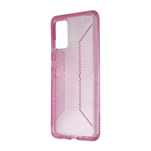 Speck Presidio Perfect-Clear with Grip Case for Galaxy S20 Plus - Transparent Pink