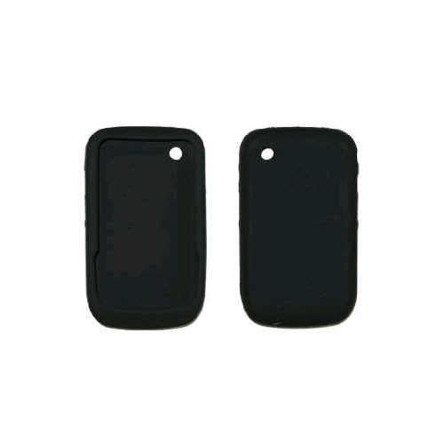 Soft Silicone Gel Skin Cover Case for BlackBerry Curve 8520  8530 (Black)