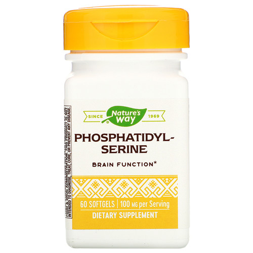 Nature's Way  Phosphatidylserine  100 mg  60 Softgels
