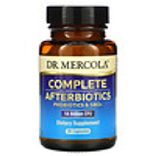 Dr. Mercola  Complete Afterbiotics  18 Billion CFU  30 Capsules