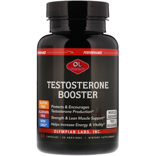 Olympian Labs  Performance Sports Nutrition  Testosterone Booster  60 Capsules