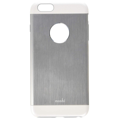 Moshi iGlaze Armour Aluminum Case for Apple iPhone 6 Plus / 6S Plus - Jet Silver