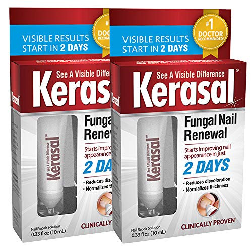 Kerasal Nail Fungal Nail Renewal Treatment 10ml 2 Pack