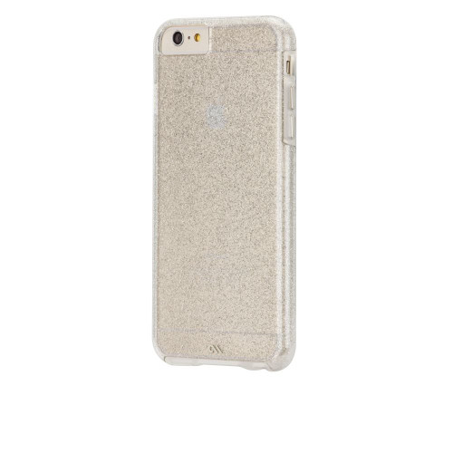 Case-Mate Shock Absorbing Sheer Glam Case for iPhone 6/6s Plus - Clear/Champagne