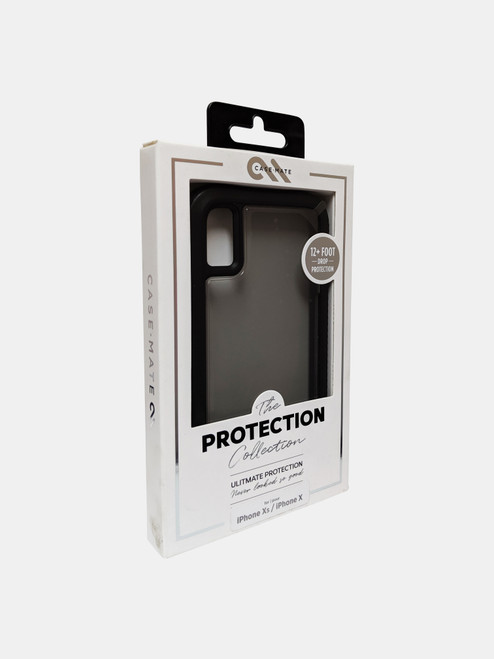 Case-Mate Protection Case for Apple iPhone Xs - Translucent/Black