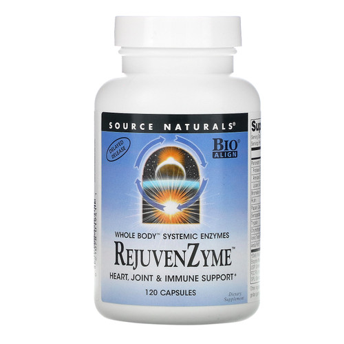 Source Naturals  RejuvenZyme  120 Capsules