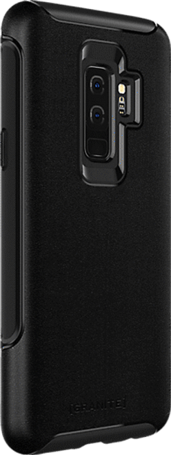 Granite Genuine Leather Case for Galaxy S9 Plus - Black