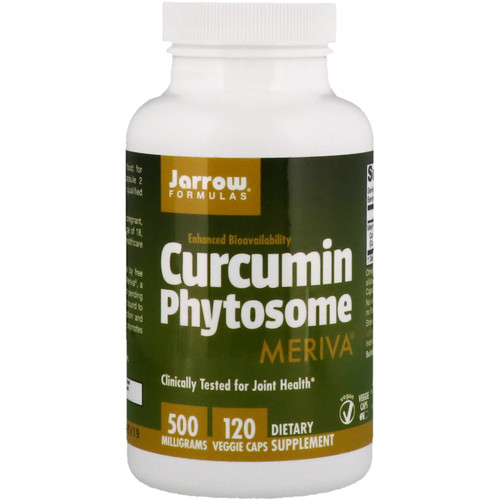 Jarrow Formulas  Curcumin Phytosome  500 mg  120 Veggie Caps