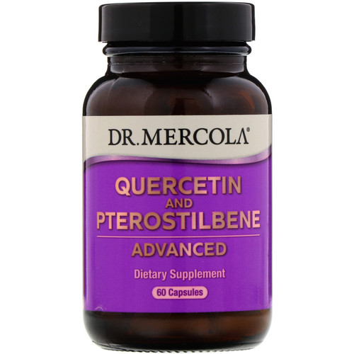 Dr. Mercola  Quercetin and Pterostilbene Advanced  60 Capsules