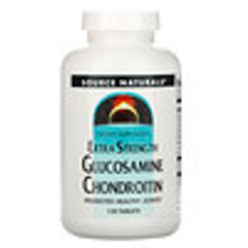 Source Naturals  Glucosamine Chondroitin  Extra Strength  120 Tablets