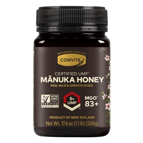 Comvita  Raw Manuka Honey  Certified UMF 5+ (MGO 83+)  1.1 lb (500 g)