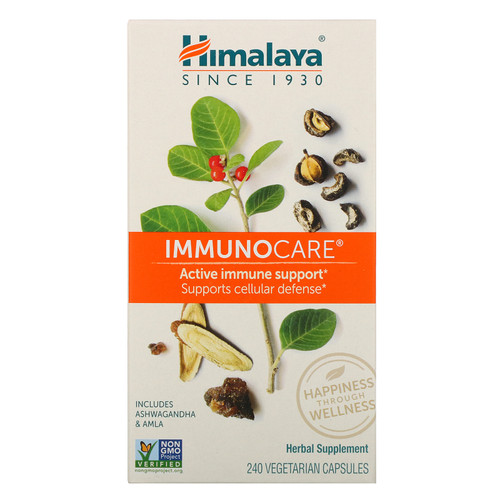 Himalaya  ImmunoCare  240 Vegetarian Capsules