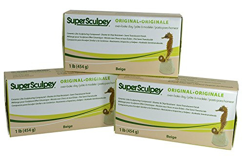  Sculpey Super Sculpturing Compound 1 lb. box, Beige