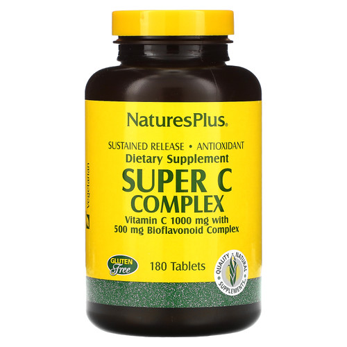 Nature's Plus  Super C Complex  180 Tablets