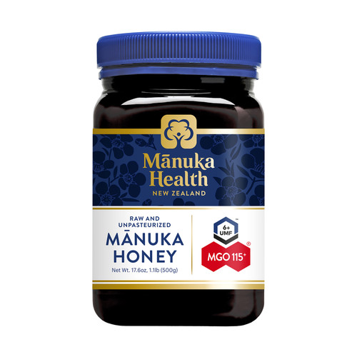 Manuka Health  Manuka Honey  MGO 115+  1.1 lb (500 g)