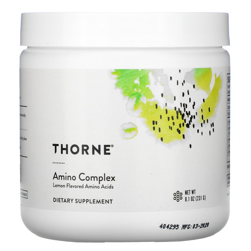 Thorne Research  Amino Complex  Lemon  8.1 oz (231 g)