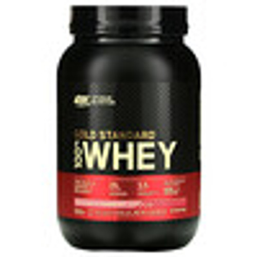 Optimum Nutrition  Gold Standard 100% Whey  Delicious Strawberry  2 lb (907 g)