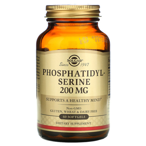 Solgar  Phosphatidylserine  200 mg  60 Softgels