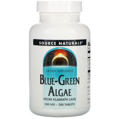 Source Naturals  Blue-Green Algae  200 Tablets