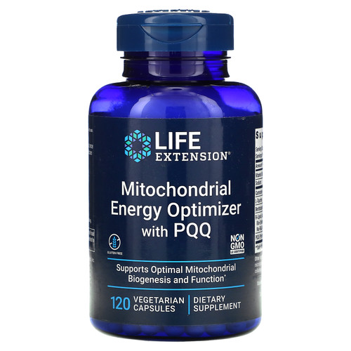 Life Extension, Mitochondrial Energy Optimizer with PQQ, 120 Vegetarian Capsules