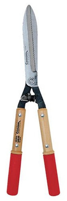 Corona HS 6920 Serrated Hedge Shear with Wood Handles, Nuetral
