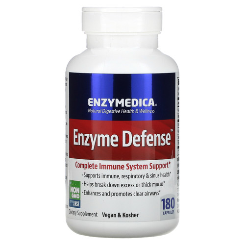 Enzymedica  Enzyme Defense (Formerly ViraStop)  180 Capsules